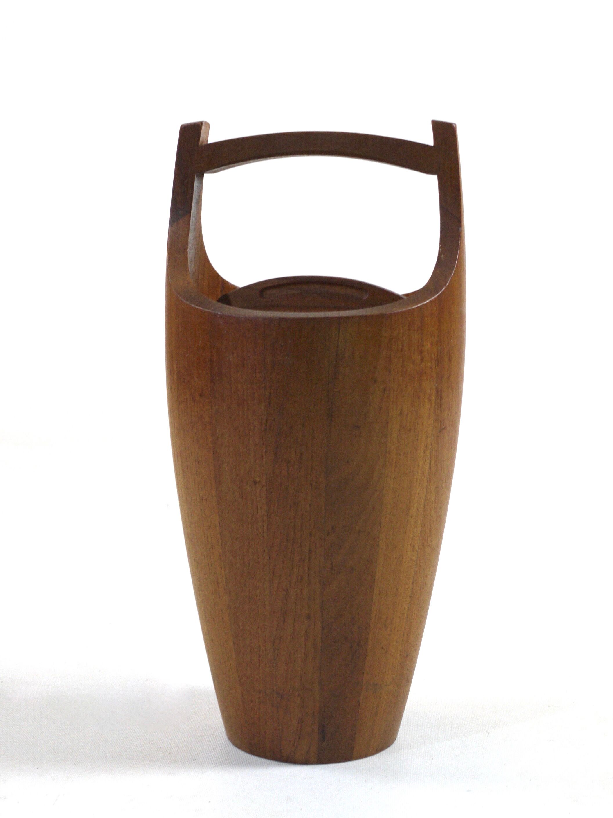 Teak Ice Bucket by Jens Quistgaard for Dansk Design, 1960s