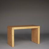 Vintage solid Pine Bench in the style of Ate van Apeldoorn, 1970s