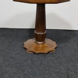 Vintage oak side table from the 1940s