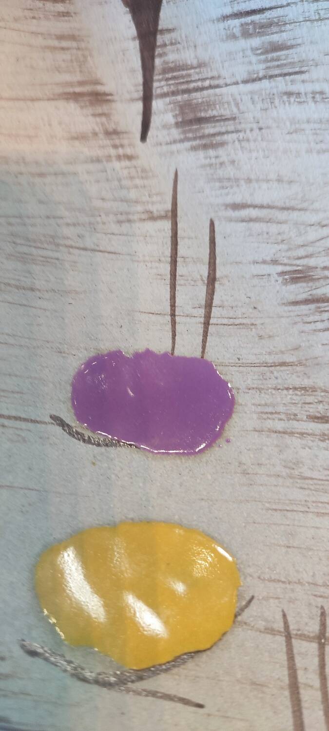 West German Freeform MCM ceramic plate, 1950s/60s