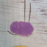 West German Freeform MCM ceramic plate, 1950s/60s