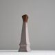 Cubist ceramic pitcher vase from the 1950s.