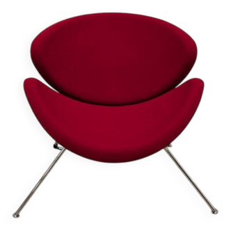 Red Orange Slice armchair by Pierre Paulin