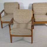 Mid-Century Teak Lounge Chairs by Juul Kristensen, Denmark, 1960s