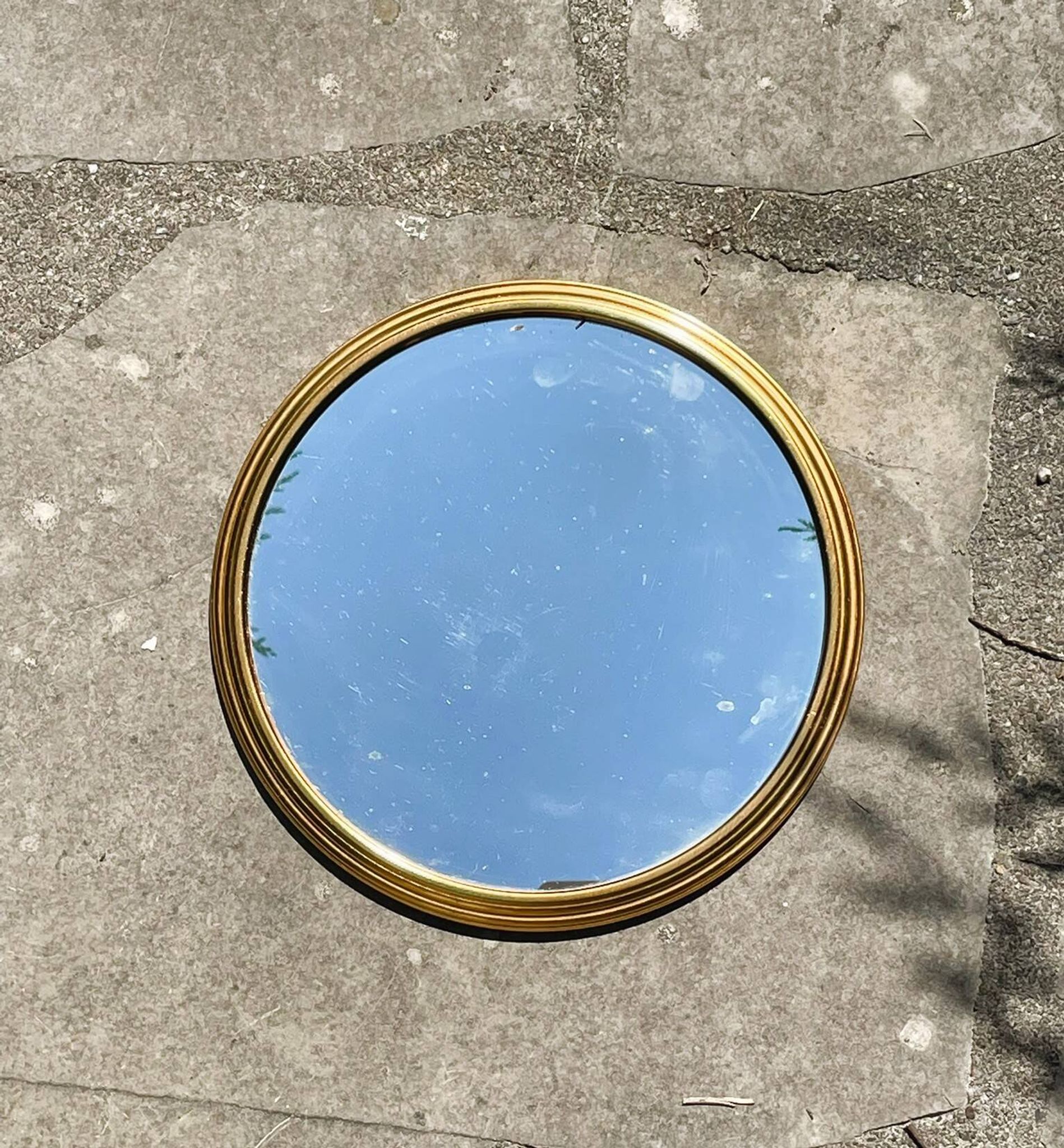 Miroir doré vintage