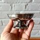 6 Guy Degrenne ice cream cups and spoons, Louis XV model