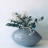 Oval contemporary vase