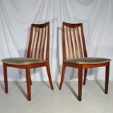 Six scandinavian g Plan teak chairs