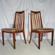 Six scandinavian g Plan teak chairs