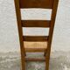 Set of 6 solid oak chairs