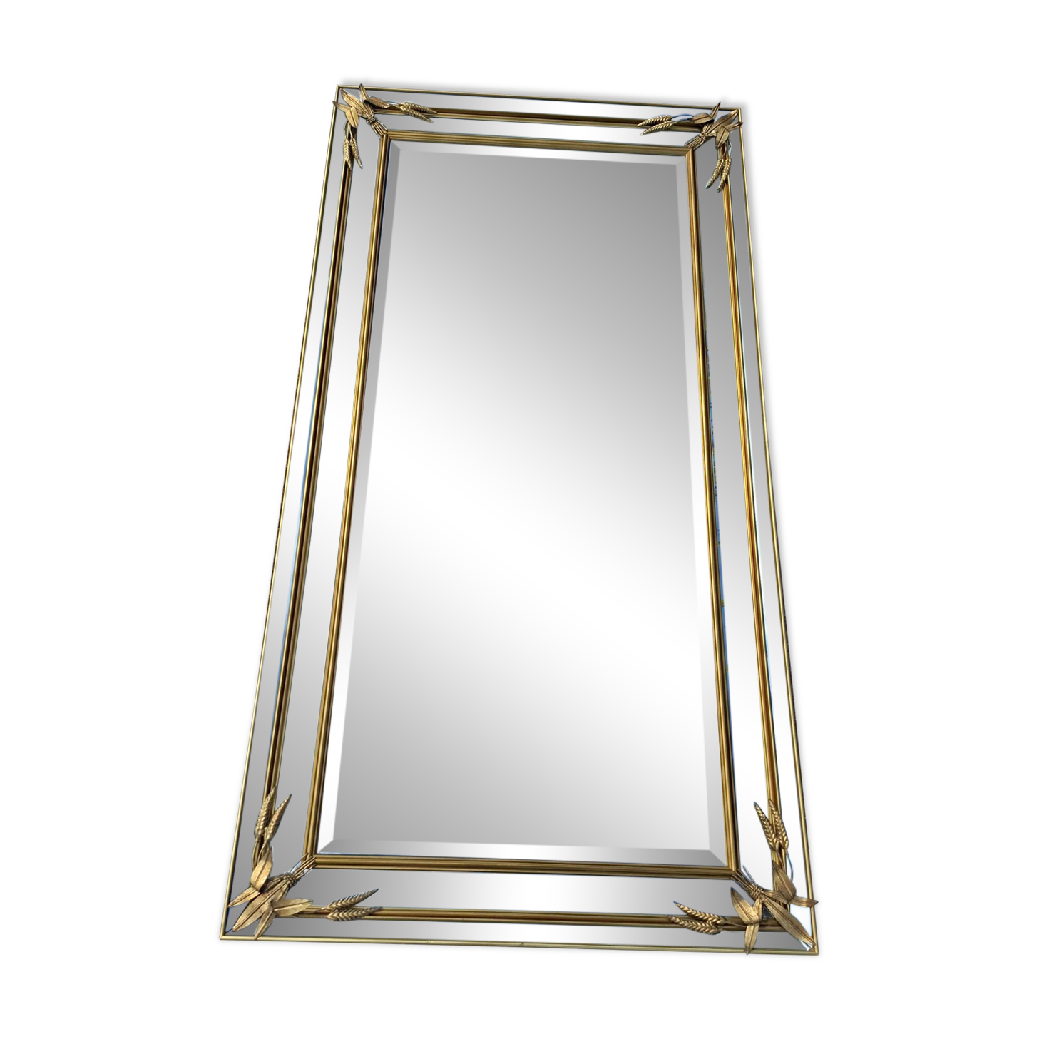 Mirror La Barge 1970 Hollywood Regency