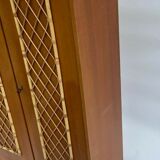 Rattan wardrobe 1950