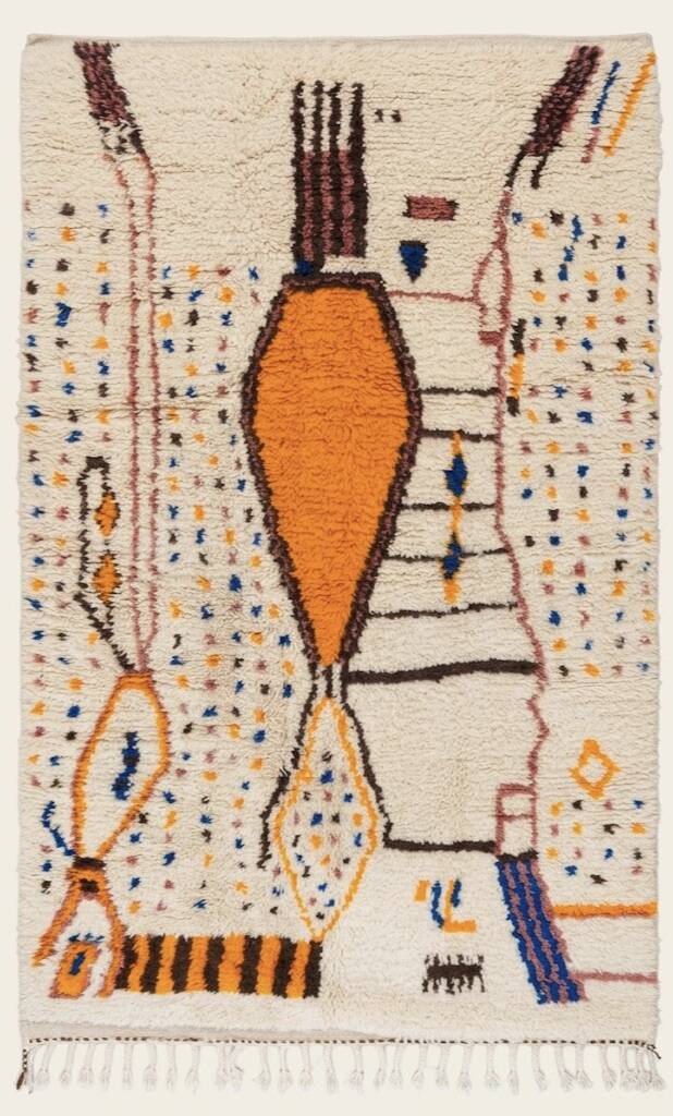 Handmade Azilal Berber rug