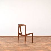 Chaise de Salle à Manger Mid-Century en Teck par Johannes Andersen pour Uldum Møbelfabrik, Danemark, 1960s, Set de 4.