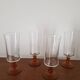 Luminarc amber footed champagne flute