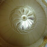 Suspension Art Deco style, pess mold with floral and geometrical decoration
