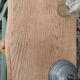 Upcycled Louis XV bedside tables – Sage green, wood and wicker