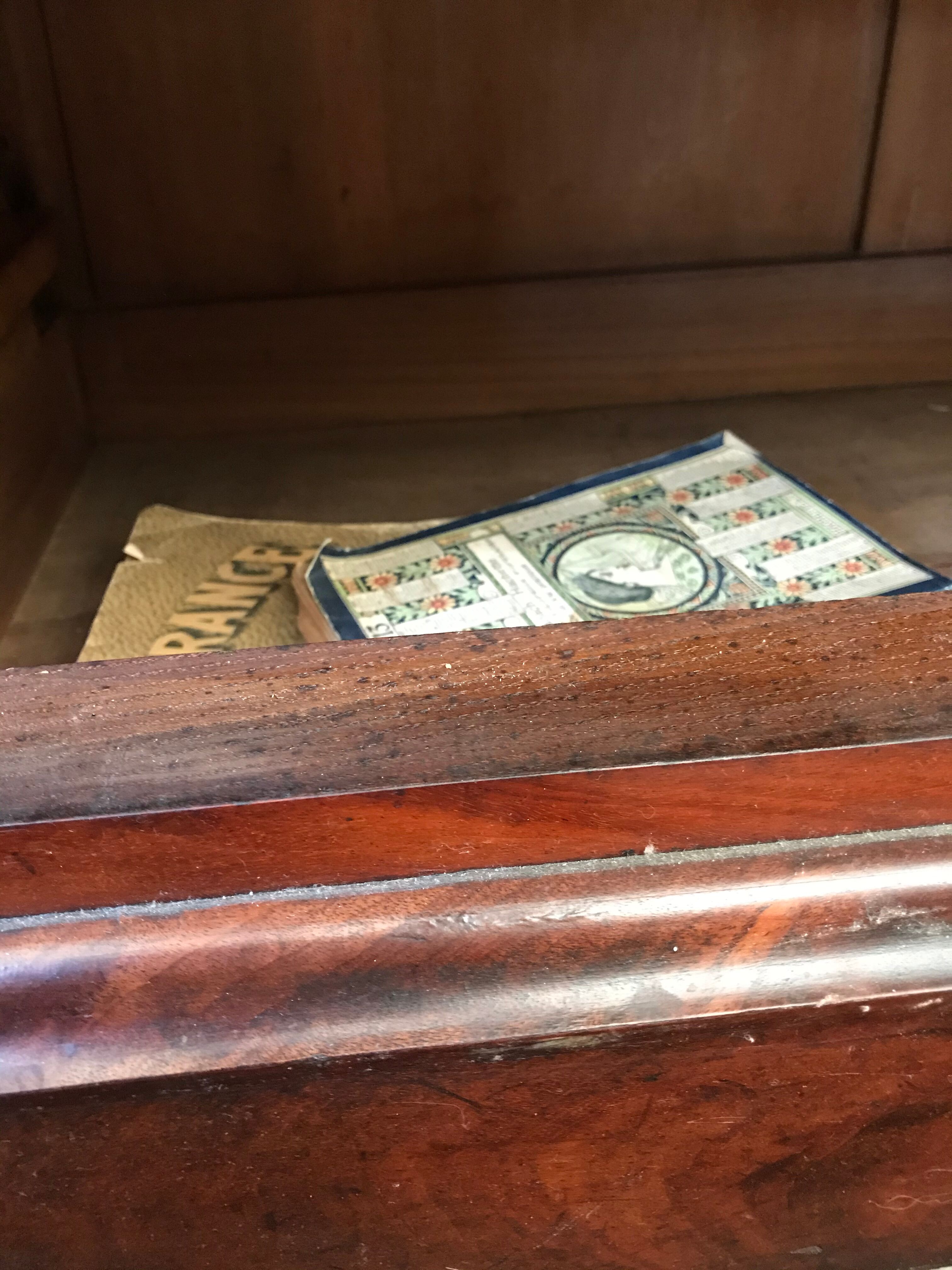 Chest of drawers old secretary