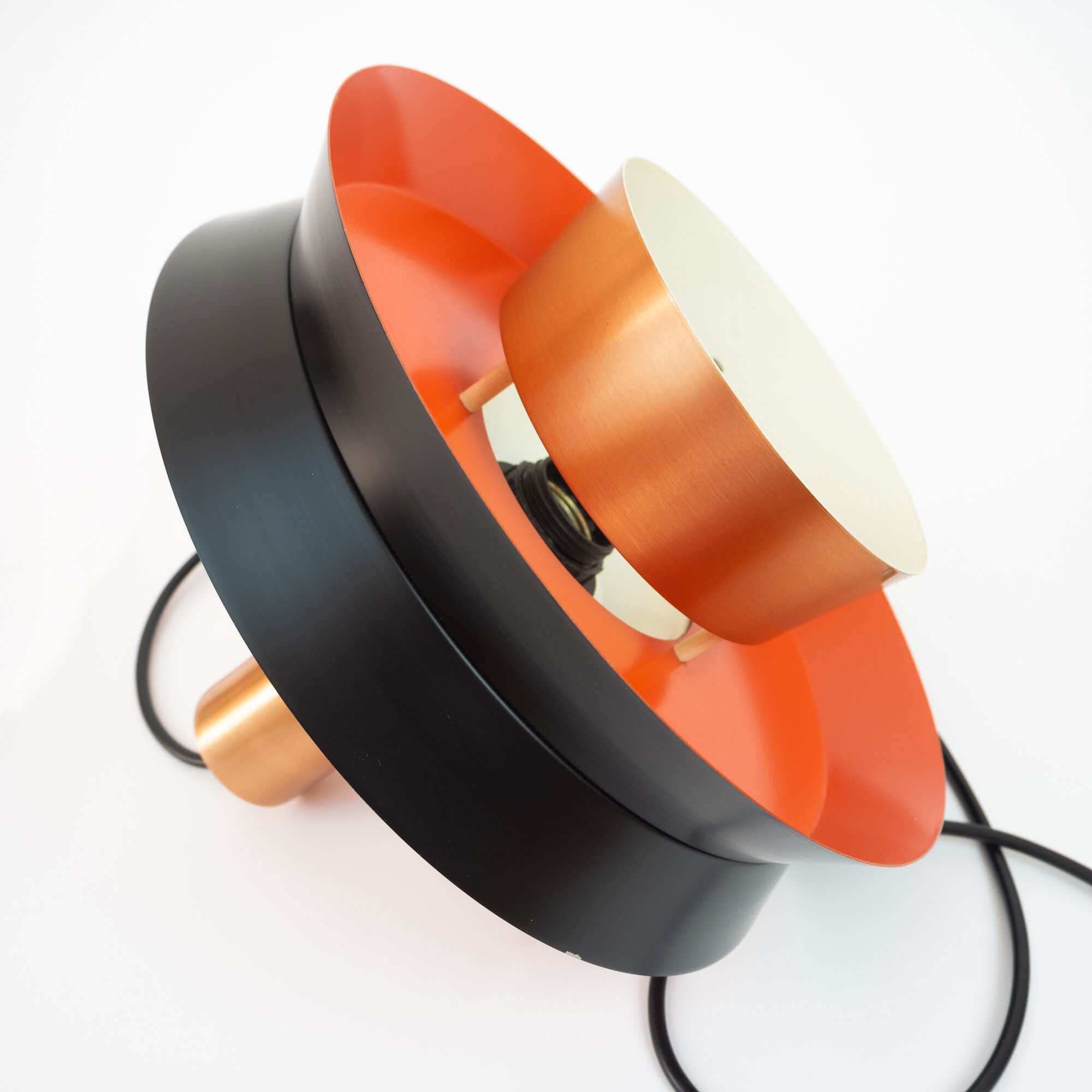 Swedish hanging lamp Trava by Carl Thore, Granhaga, 1960
