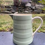 Pichet ancien en céramique vert Villeroy et Boch