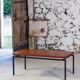 Table basse moderniste en teck, 1960