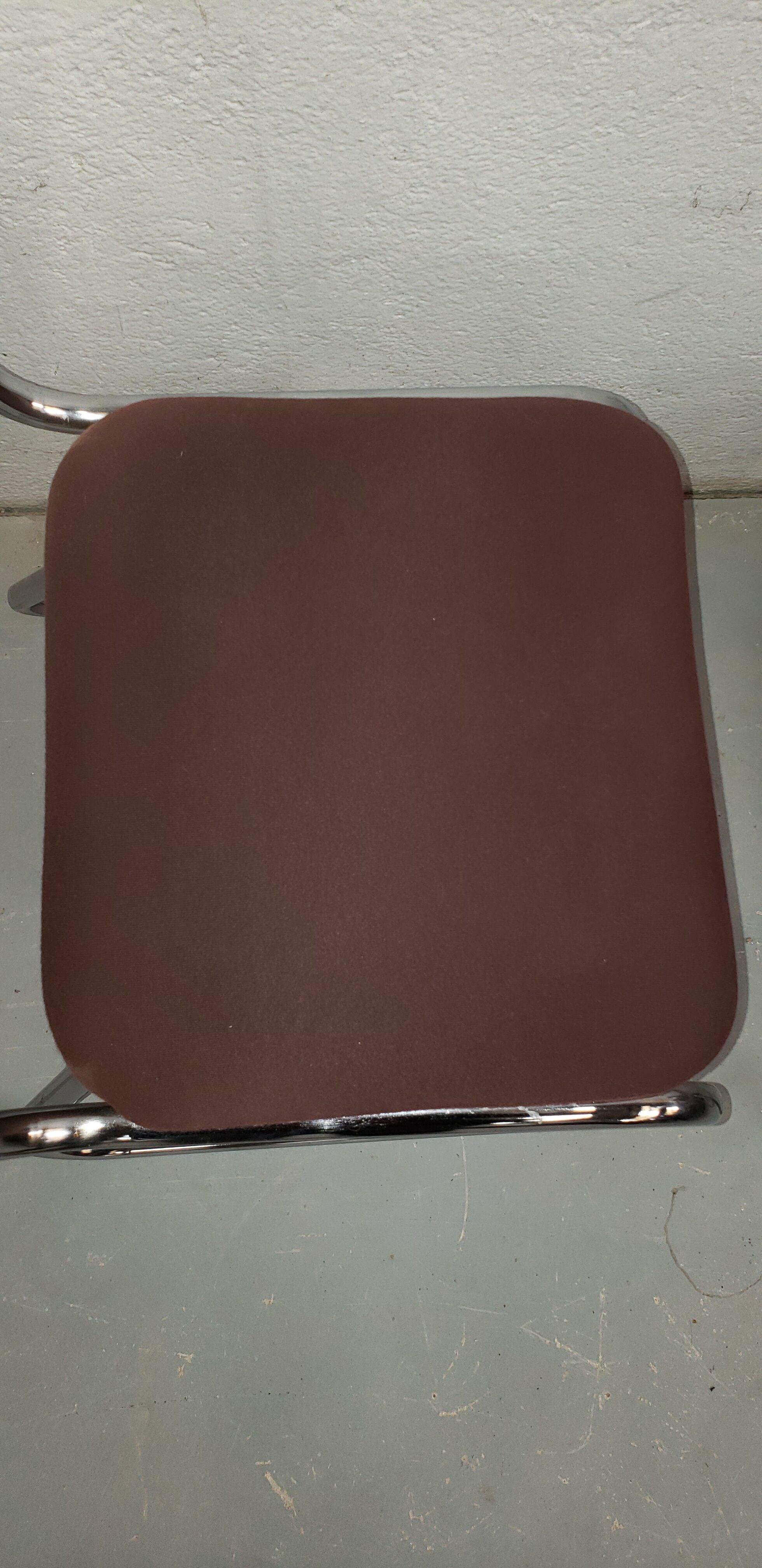 Series 4 chrome sled chairs