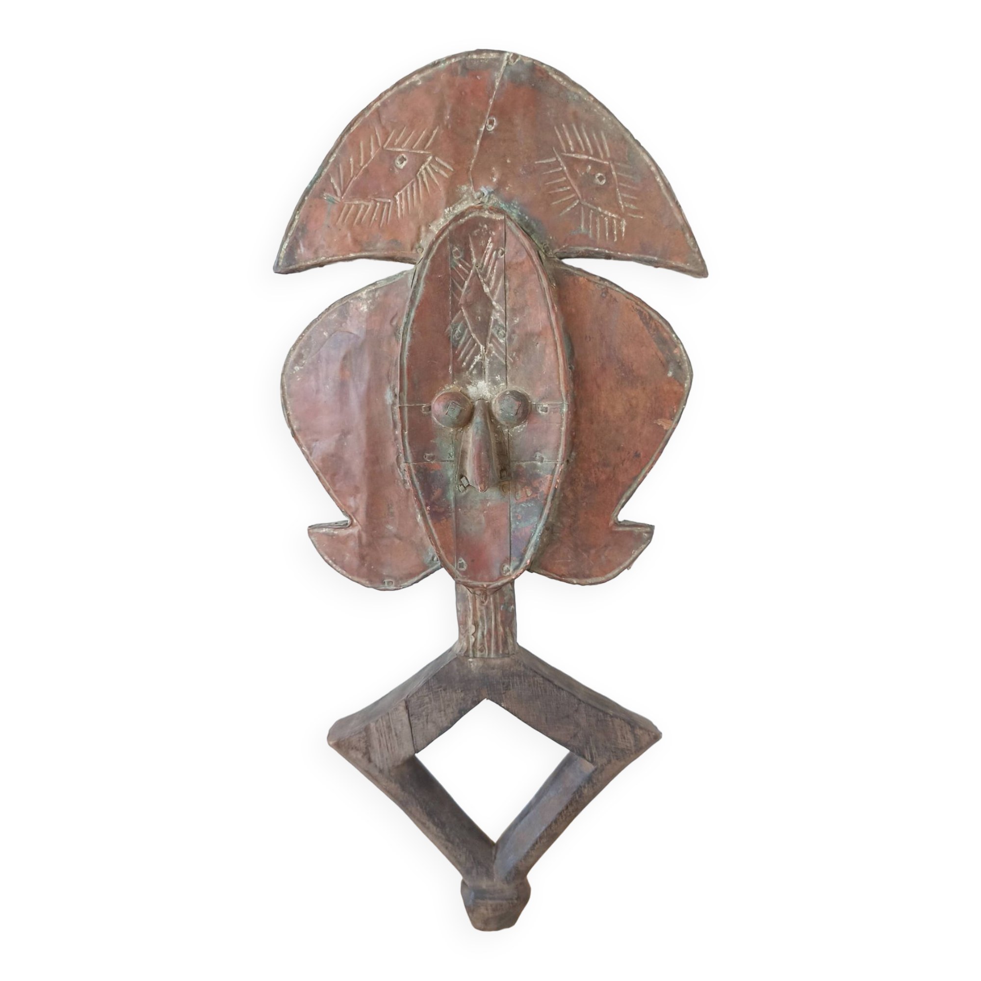 Kota reliquary from Gabon - African tribal art