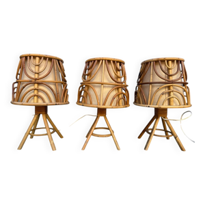 Série de 3 lampes en