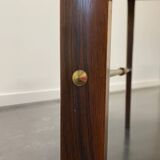 Palisander dining table denmark 1960s extendable mcm