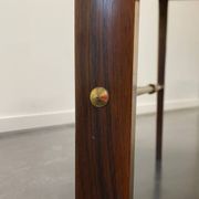 Palisander dining table denmark 1960s extendable mcm
