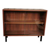 Narrow glass shelf from the 1960s