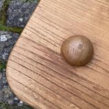 Table basse en pin vintage 1980