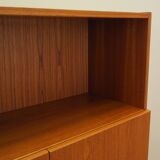 Teak bookcase, Danish design, 1970s, production: Denka