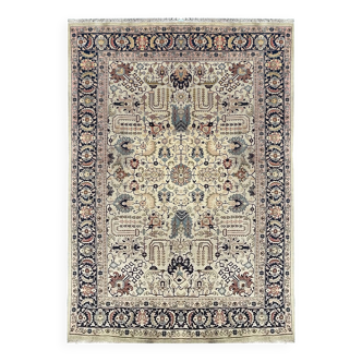 Tapis d'orient Iran TABRIZ - Fait main : 3,30 X 2,40 Mètres