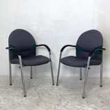 Set of 6 Onda chairs edition VITRA Design Mario Bellini