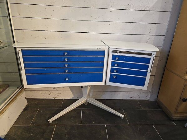 Meuble de dentiste meuble de métier gallus des années 60