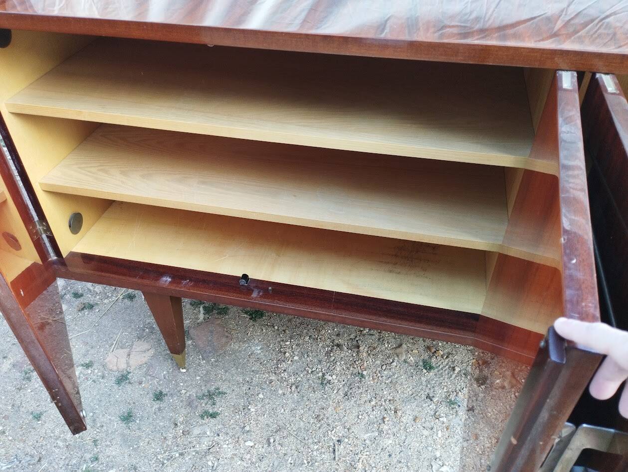 Enfilade Vintage d'Exception en Acajou « Cancale » – SRM – 1962