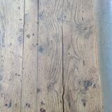 Farmhouse coffee table with solid wood drawer