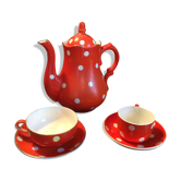 Service à Thé et Café des années 1940 - 36 pièces - Sarreguemines & Digoin