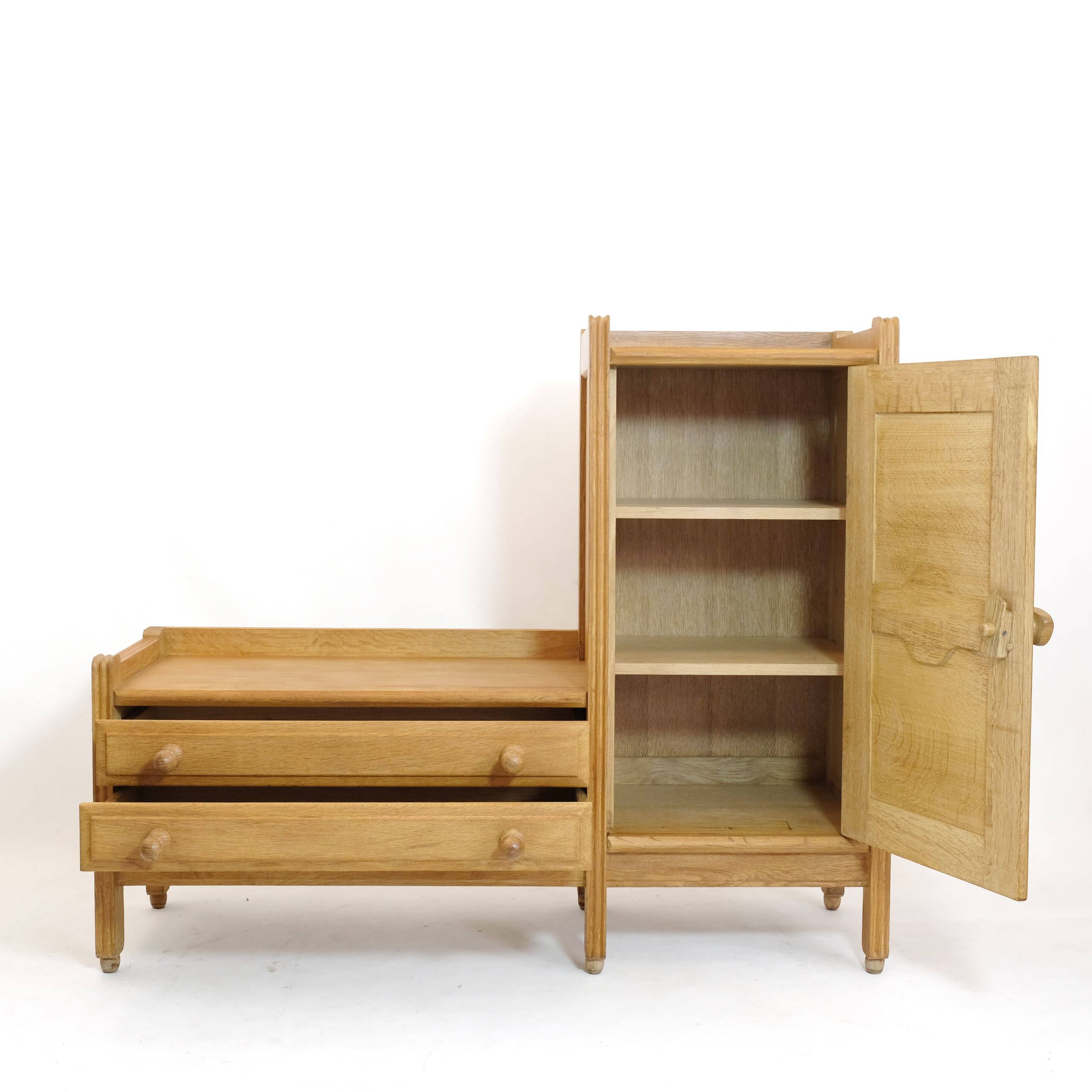 Robert Guillerme & Jacques Chambron, asymmetrical storage unit, Vos Maison, 1975.