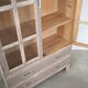 Oak showcase, Danish design, 1980s, production: Denmark