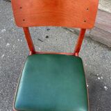 Pair of vintage bistro chairs imitation 1960