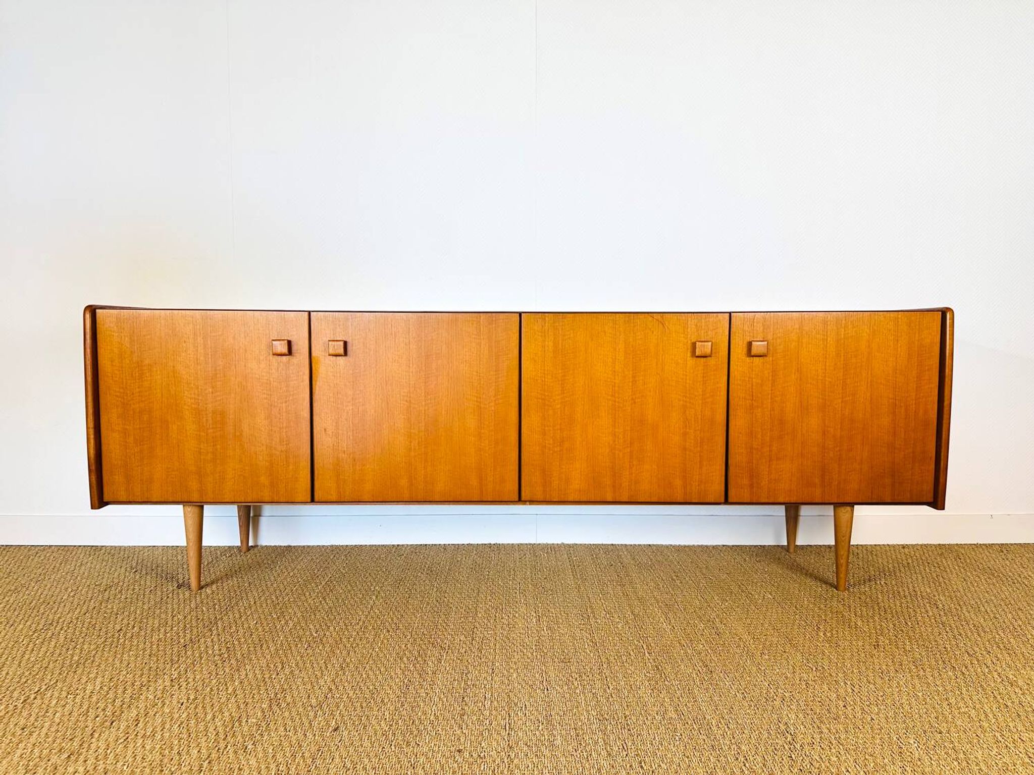 Enfilade scandinave en teck 1960