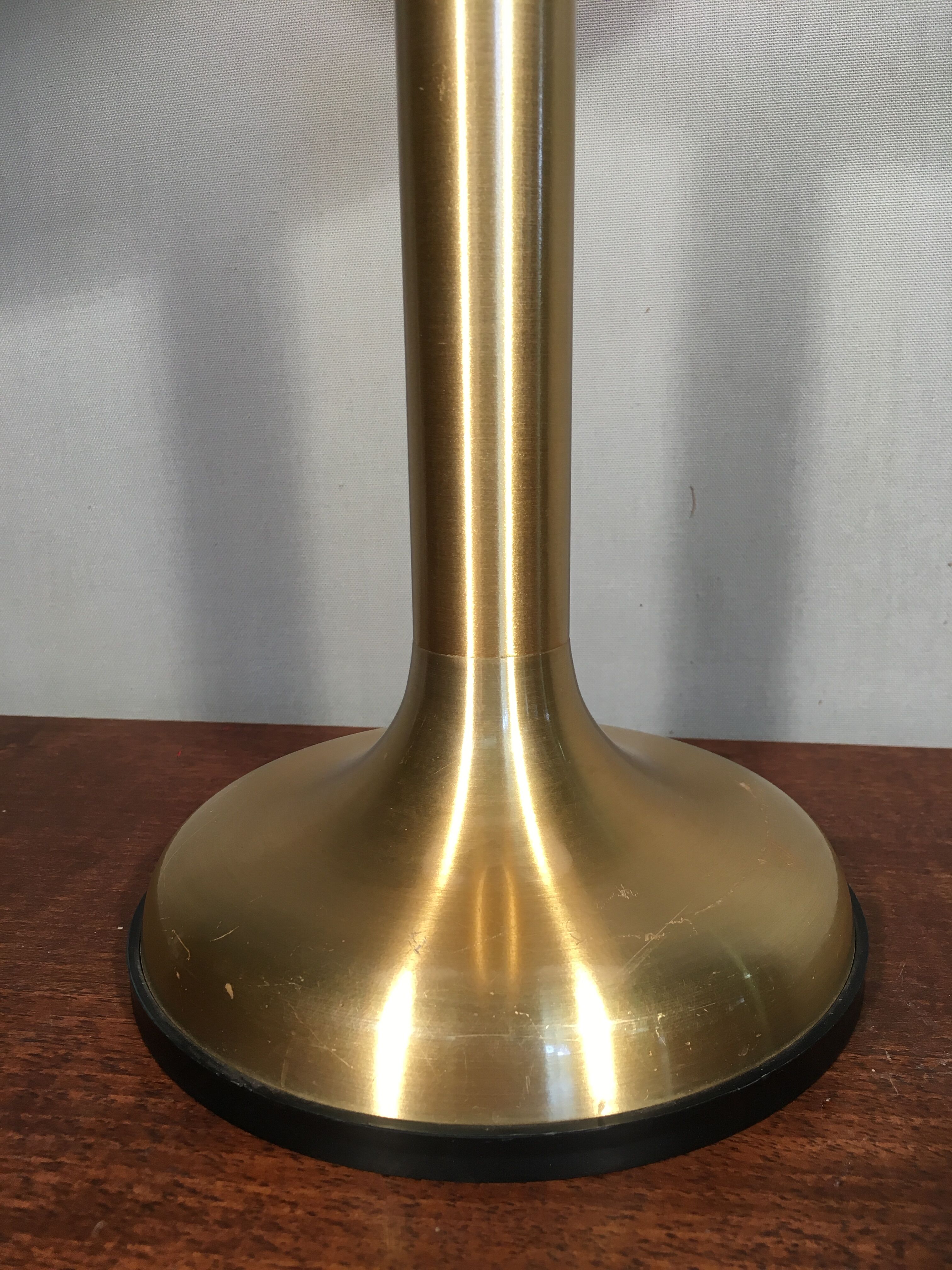Lampe alu brossé 1970