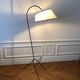 Tripod floor lamp and magazine rack 1950