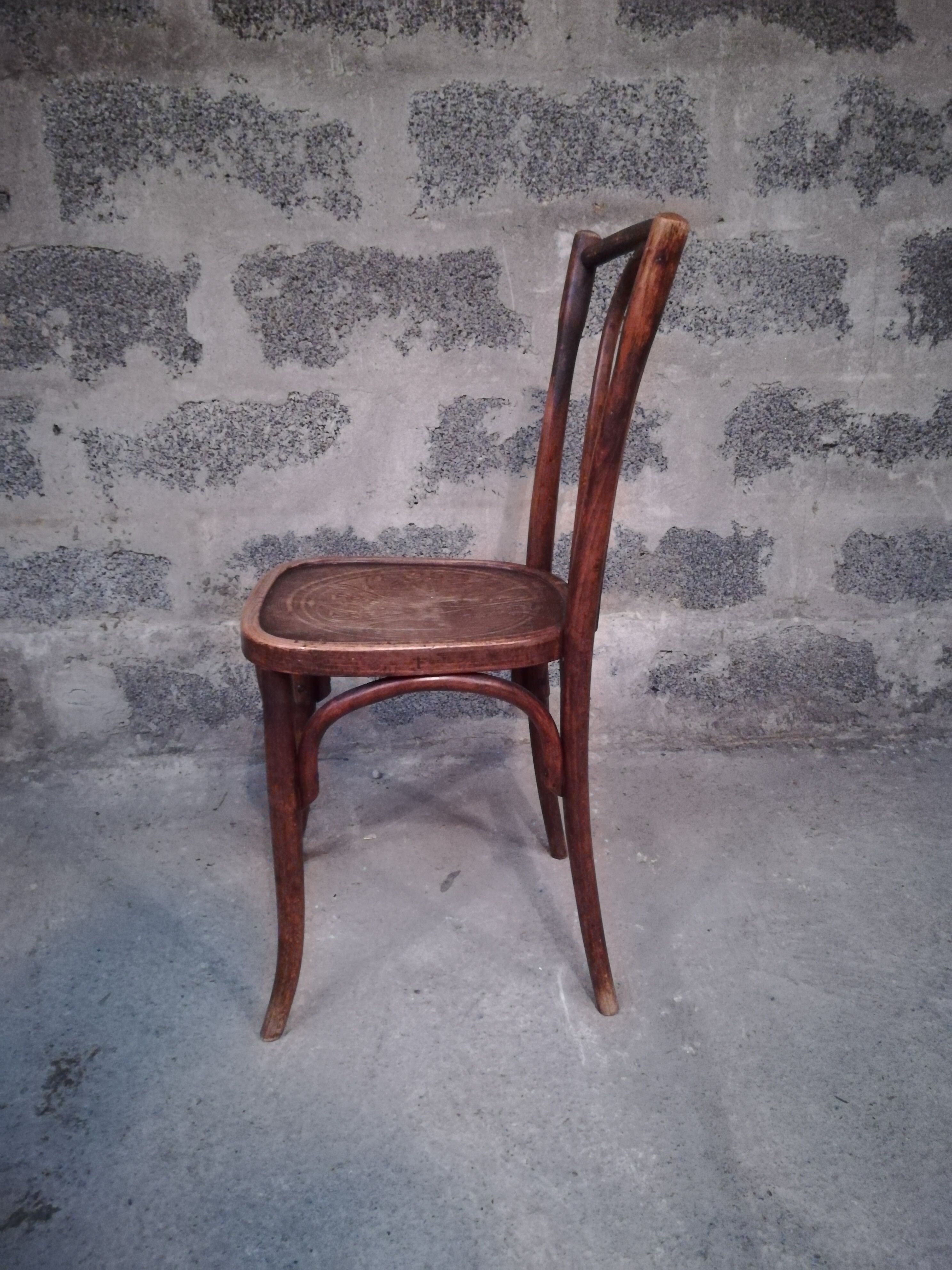 Lot de 5 chaises Japy frères