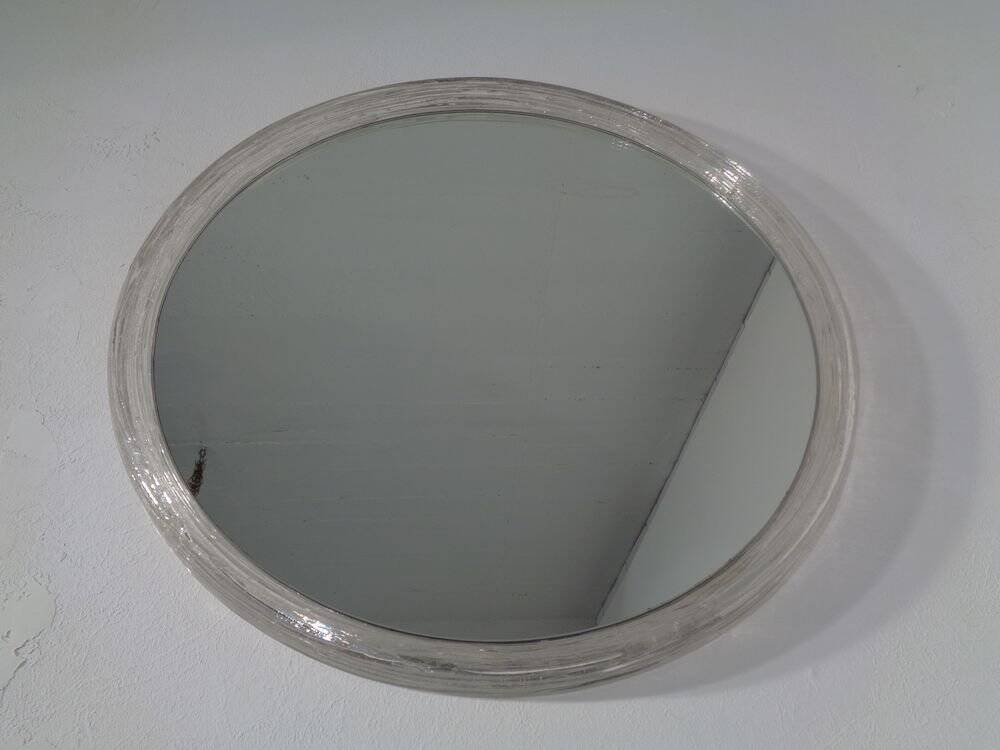 Large acrylic glass mirror, 1970s