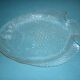 Plat poisson en verre vintage