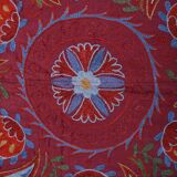 Hand knotted rug, vintage Turkish rug 94x189 cm
