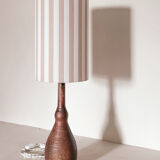 Large table lamp in stoneware